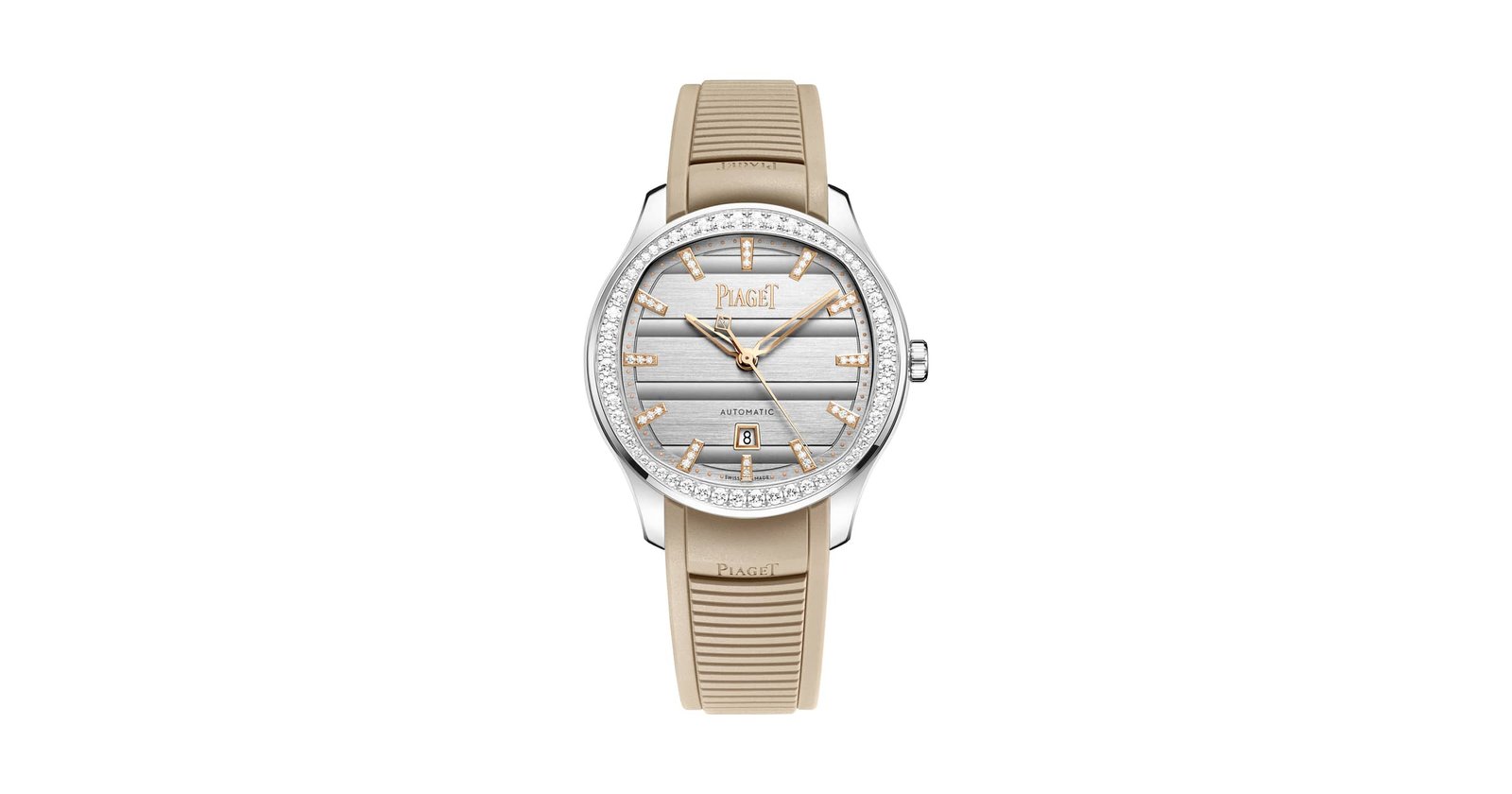 99369390ae14b75943aca508a66c973ac918d496.jpg Montre Piaget Polo Signature Date - Image 1