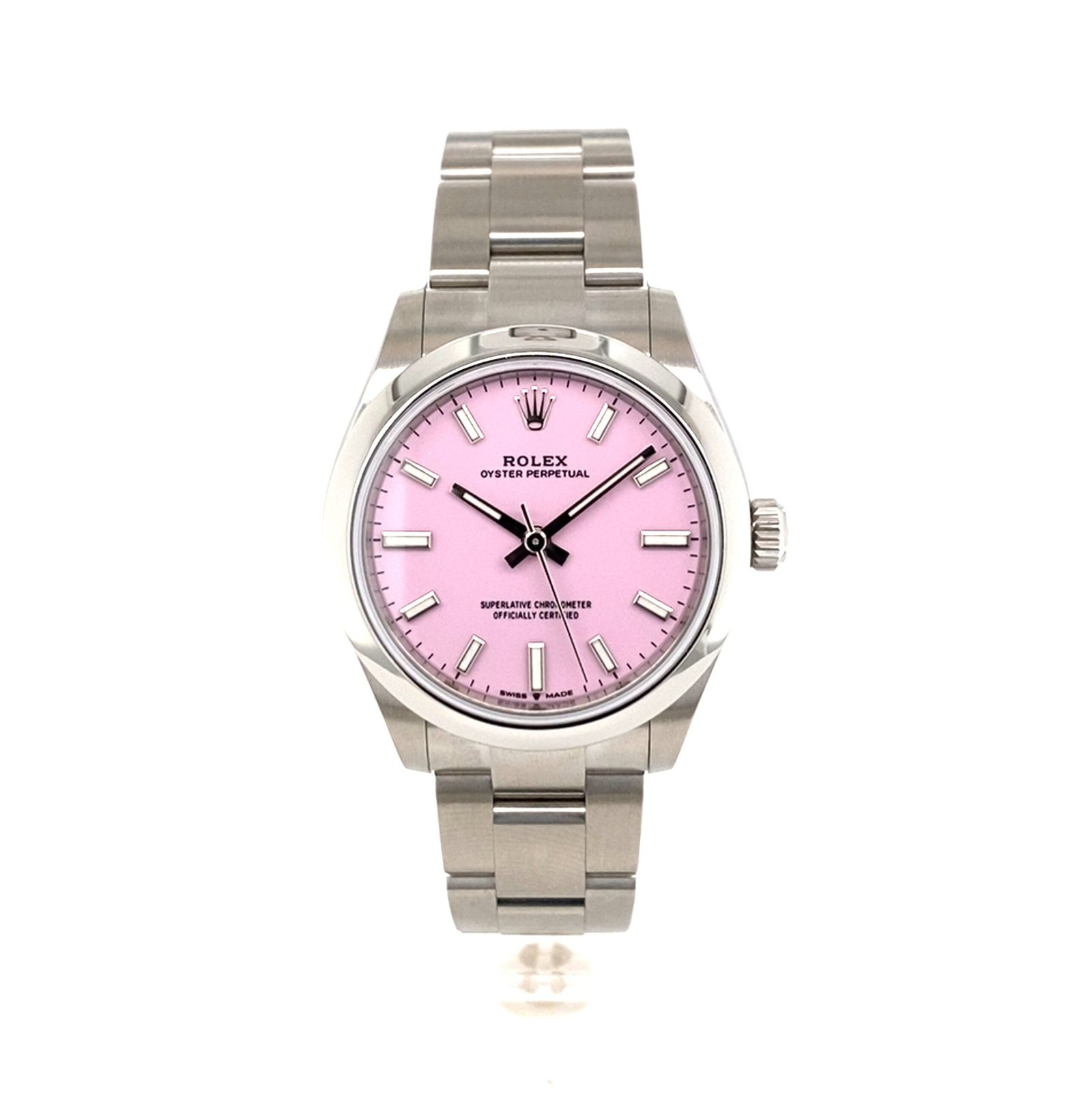 OP31_20SS_20Pink_20FF.jpg Rolex Oyster Perpetual - Image 1