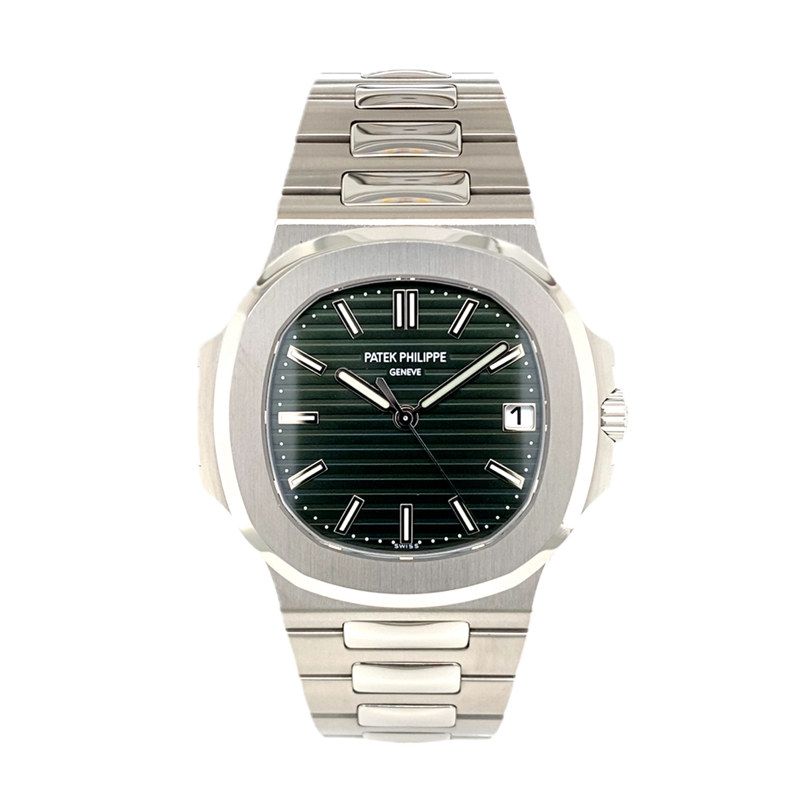 PP5711AGreenF.png Patek Philippe Nautilus - Image 1