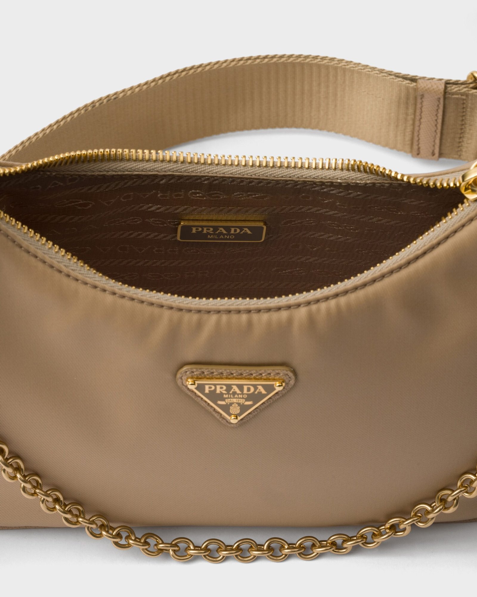 bagimg-0208-DM_20260818023818_001 Prada Re-Edition 2005 Re-Nylon bag — Khaki Small - Image 1