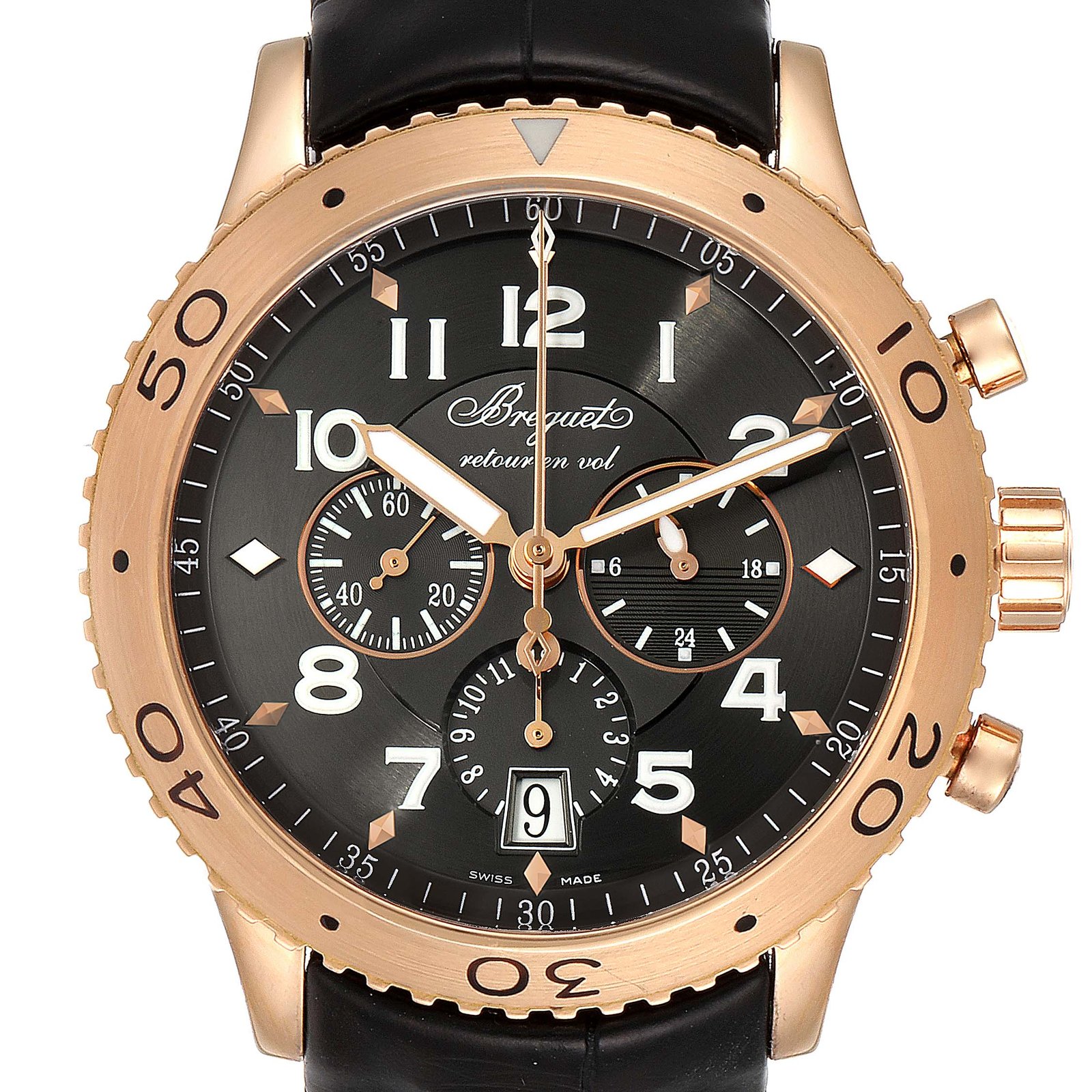breguet-type-xxi-flyback-18k-rose-gold-chronograph-mens-watch-3810br-32152_8bf25.jpg Breguet Type XXI Flyback 18K Rose Gold Chronograph Mens Watch 3810BR - Image 1