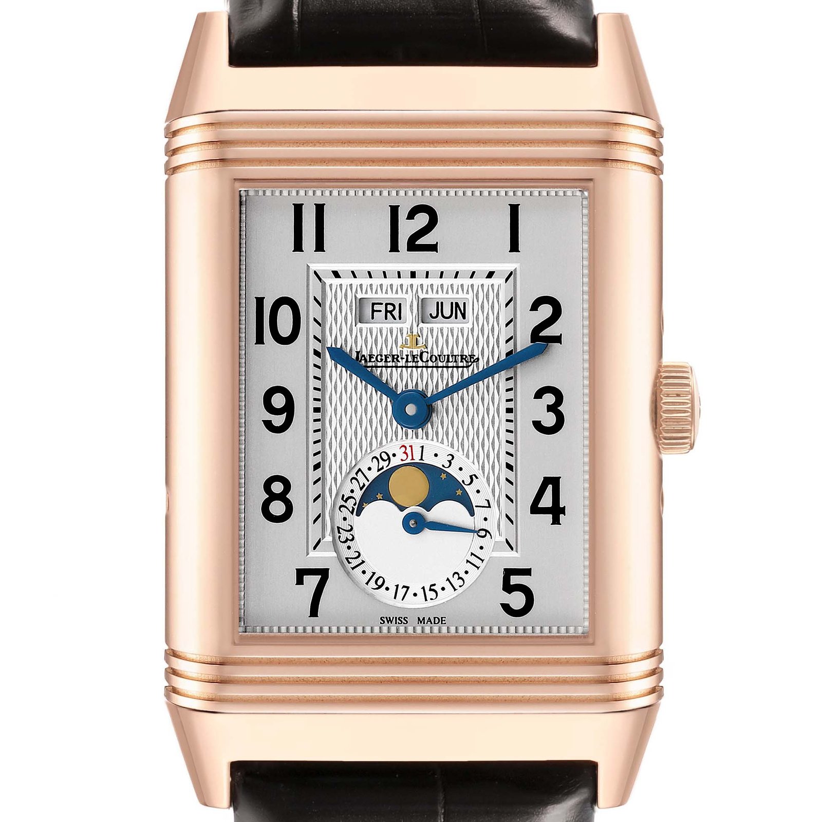 jaeger-lecoultre-grande-reverso-calendar-rose-gold-mens-watch-q3752520-papers-80941_8c5dd.jpg Jaeger LeCoultre Grande Reverso Calendar Rose Gold Mens Watch Q3752520 Papers - Image 1