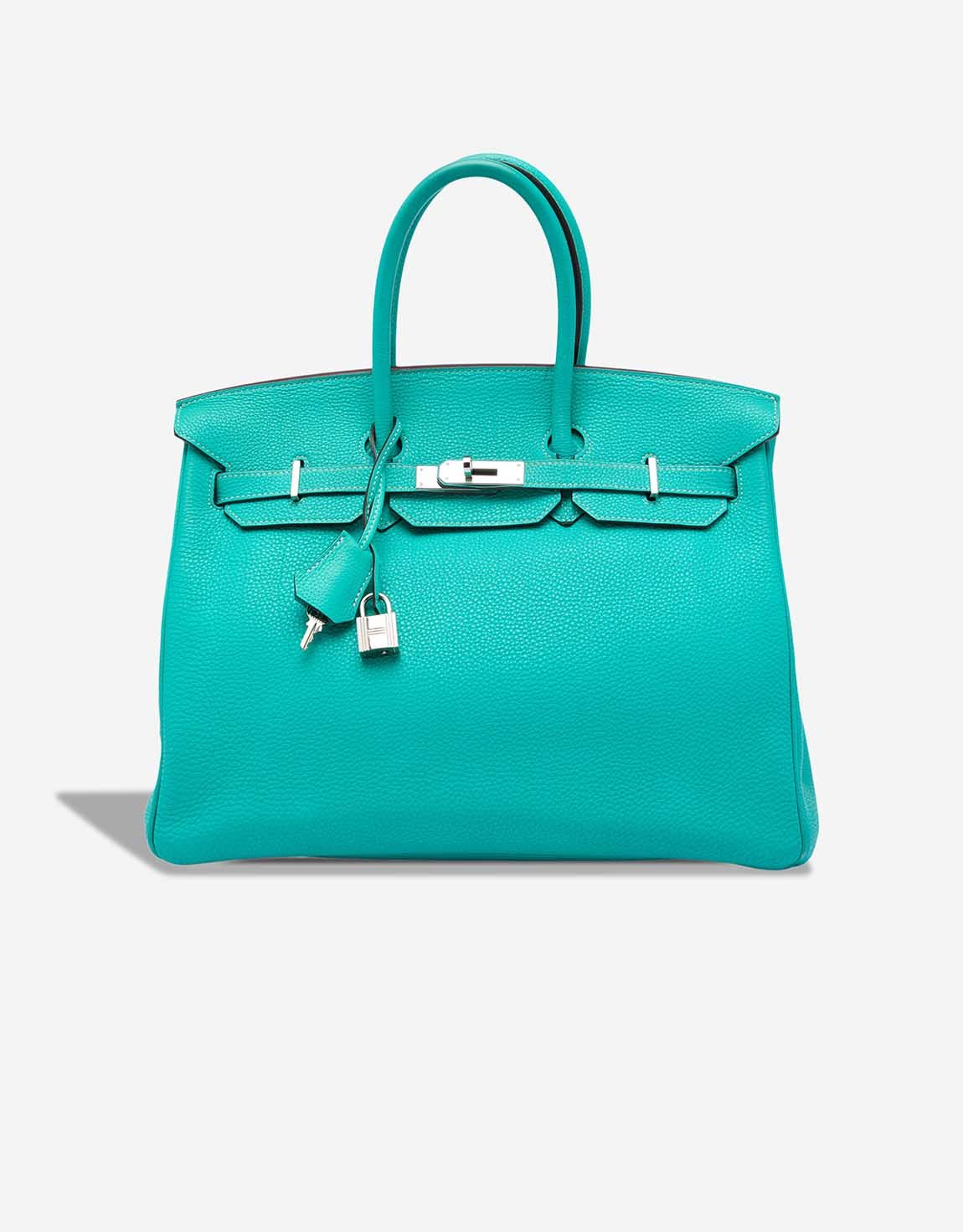 nv-bag-1775 Hermès Birkin 35 Togo Bleu Lagon - Image 1