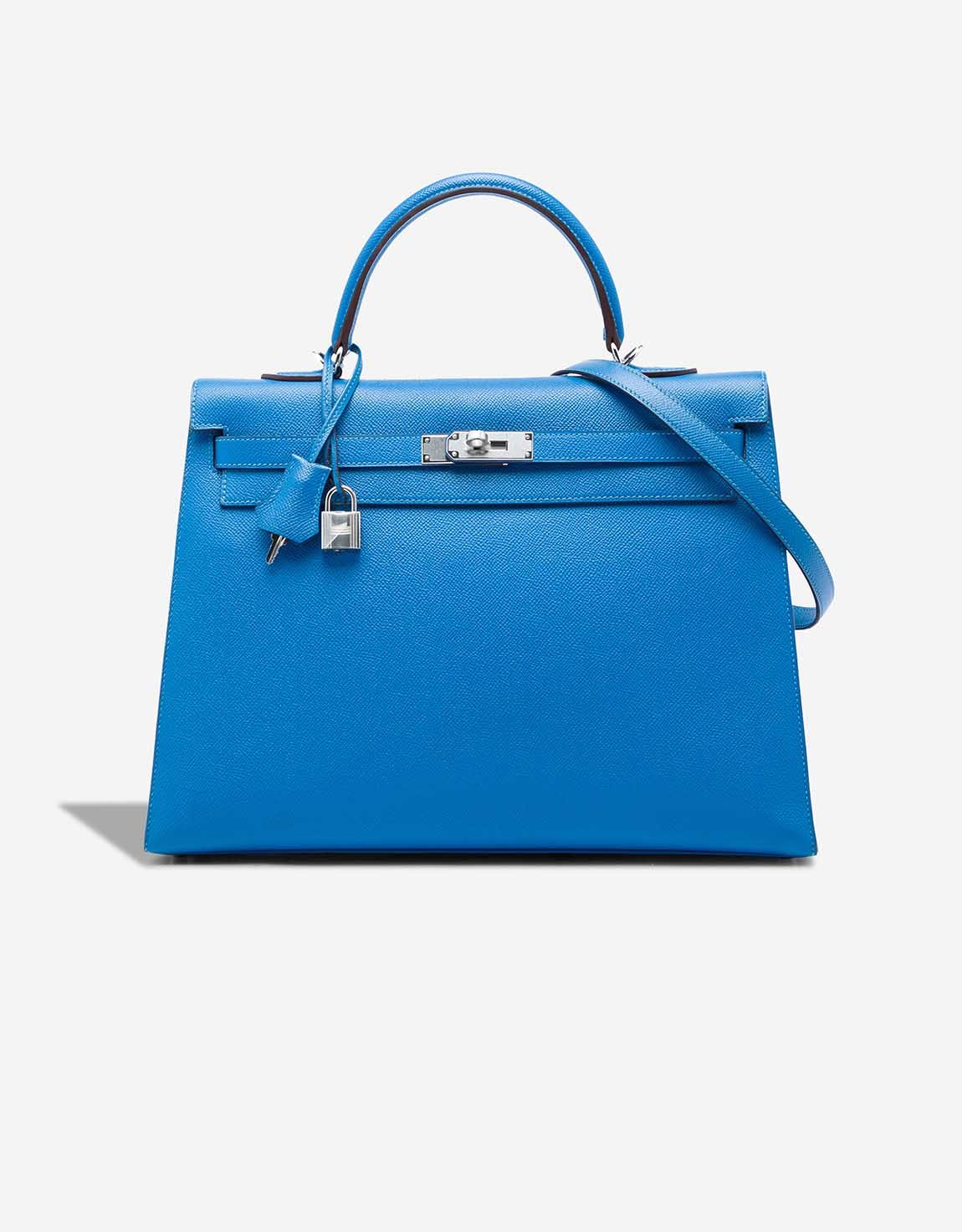 nv-bag-1778 Hermès Kelly 35 Epsom Bleu Hydra - Image 1