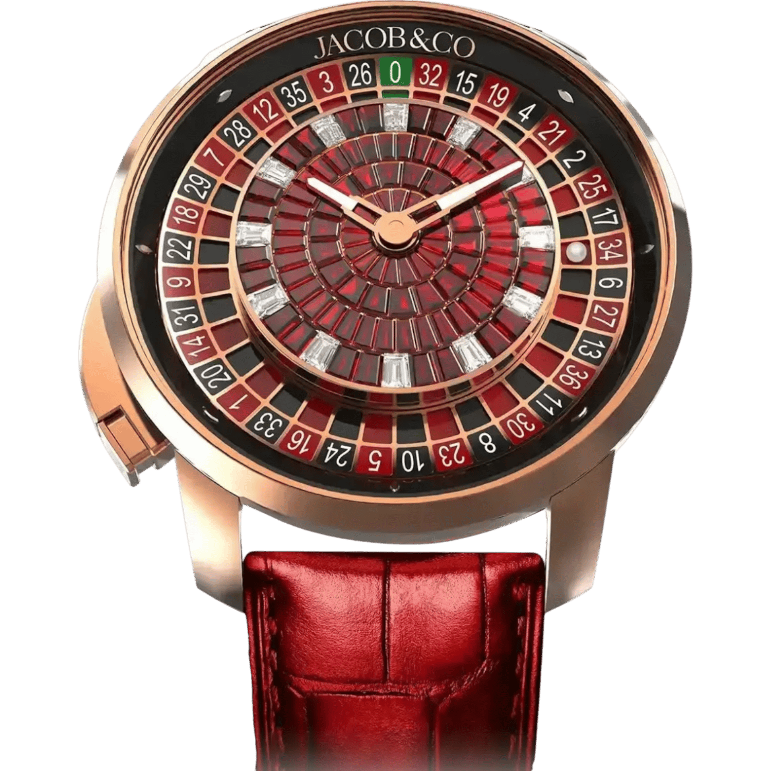 nv-watch-1848 Jacob & Co. High Complication Masterpieces Casino Tourbillon Rubies Limited Edition 44mm - Image 1