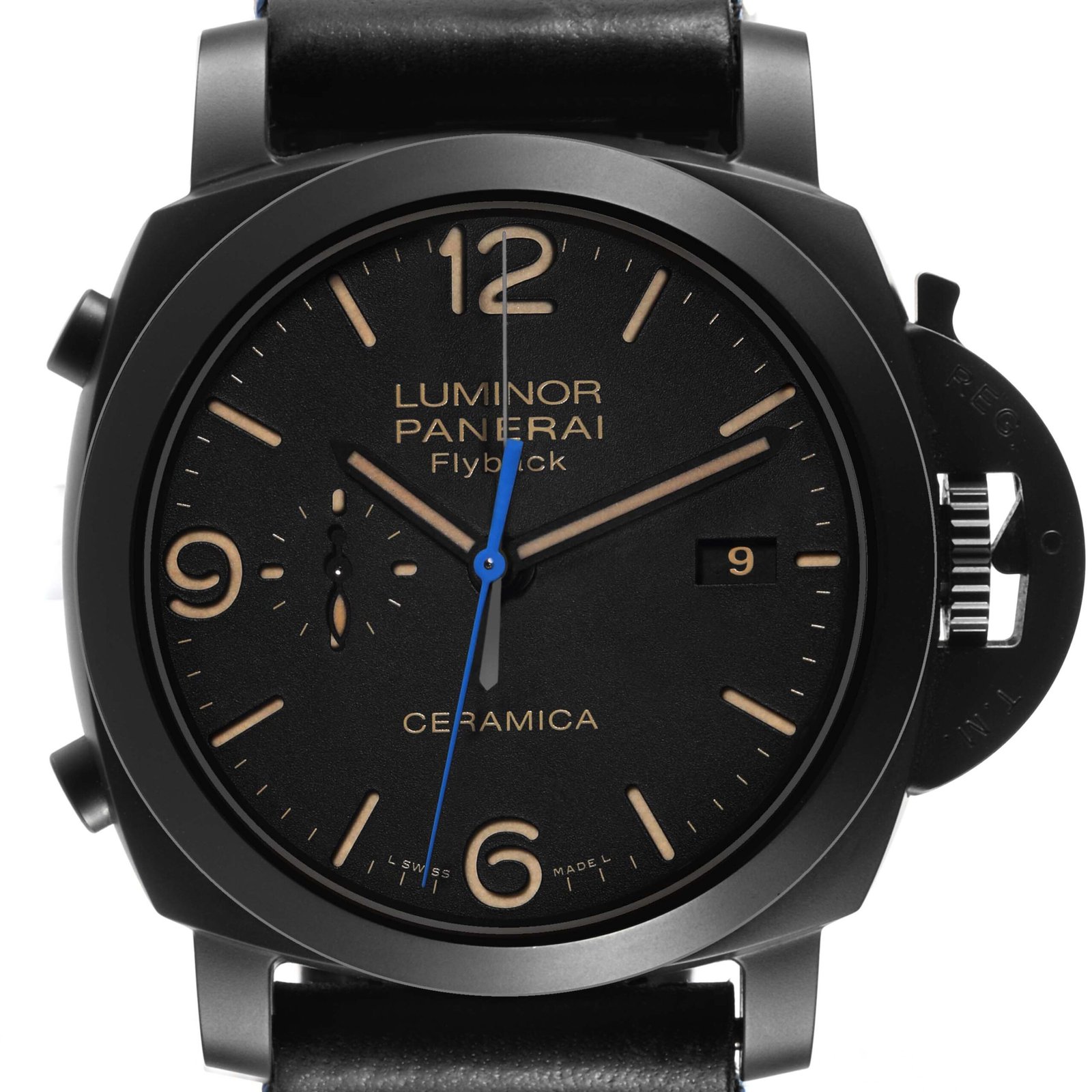 panerai-luminor-1950-3-days-chrono-flyback-ceramica-44-mens-watch-pam00580-77416_7c500.jpg Panerai Luminor 1950 3 Days Chrono Flyback Ceramica 44 Mens Watch PAM00580 - Image 1