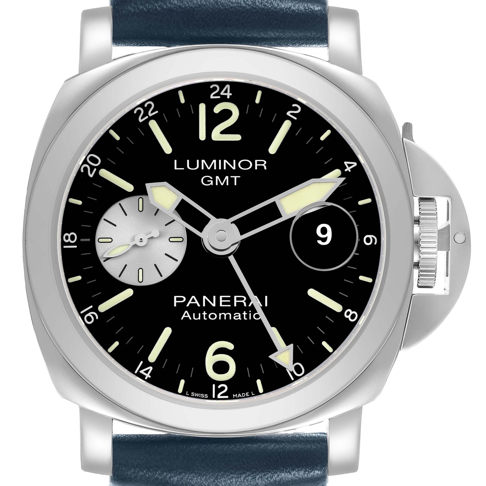 panerai-luminor-gmt-44-steel-mens-watch-pam01088-81653_942cd.jpg Panerai Luminor GMT 44 Steel Mens Watch PAM01088 - Image 1