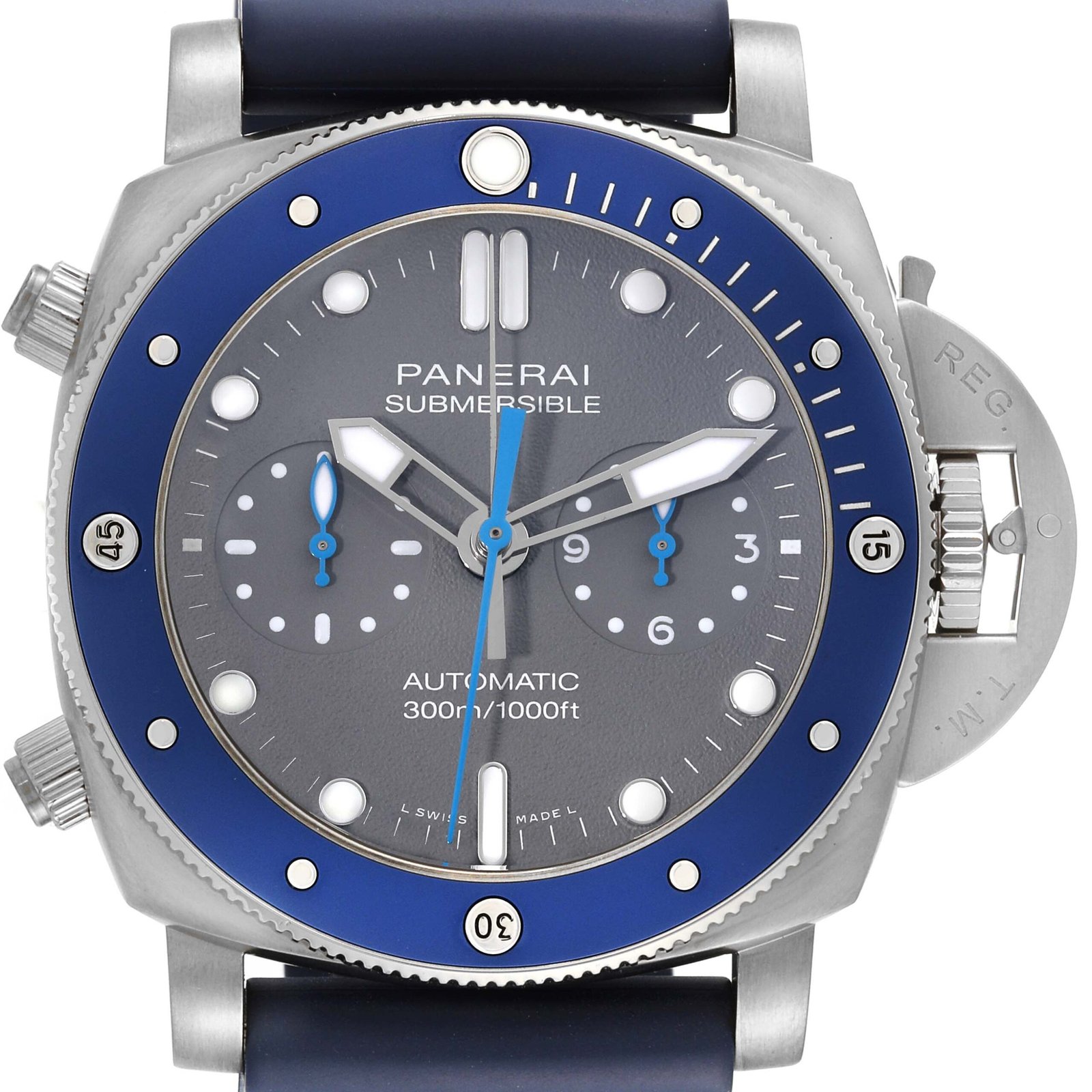 panerai-luminor-submersible-guillaume-nery-titanium-watch-pam00982-box-papers-64014_46910.jpg Panerai Luminor Submersible Guillaume Nery Titanium Watch PAM00982 Box Papers - Image 1