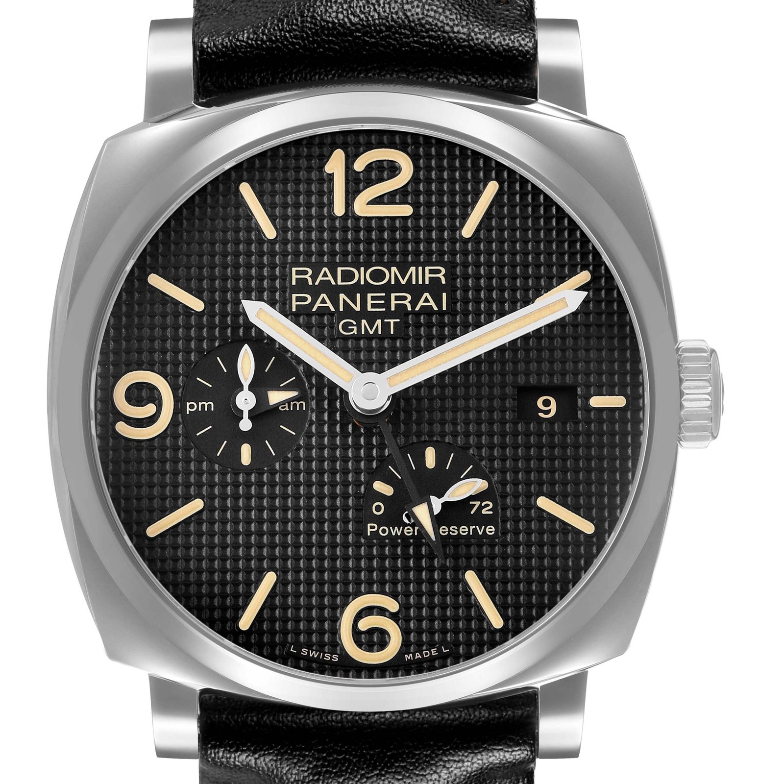 panerai-radiomir-1940-gmt-power-reserve-steel-mens-watch-pam00628-79590_861f7.jpg Panerai Radiomir 1940 GMT Power Reserve Steel Mens Watch PAM00628 - Image 1
