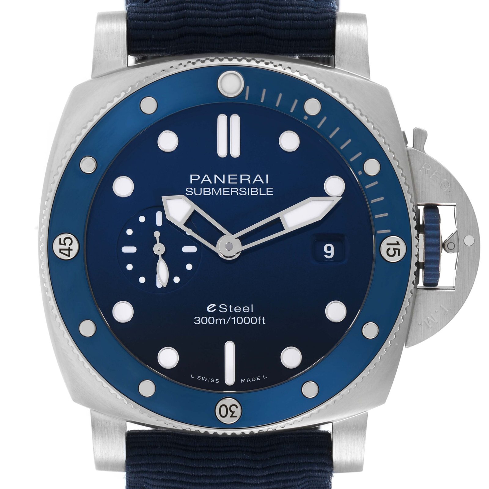panerai-submersible-quarantaquattro-blu-profondo-mens-watch-pam01289-72966_f8b72.jpg Panerai Submersible QuarantaQuattro Blu Profondo Mens Watch PAM01289 - Image 1