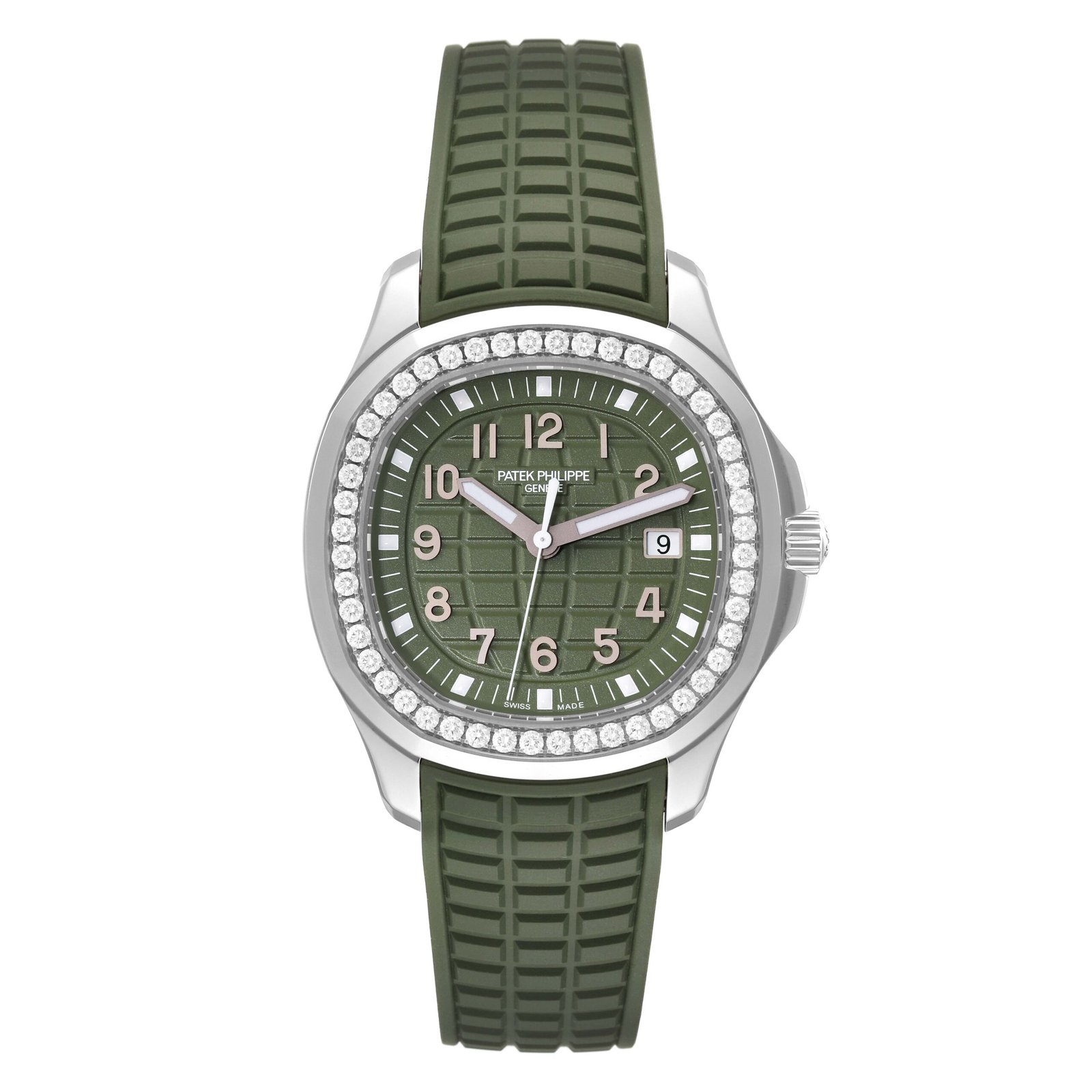 patek-5267-200a Patek Philippe Aquanaut Luce 5267/200A Green Dial - Image 1