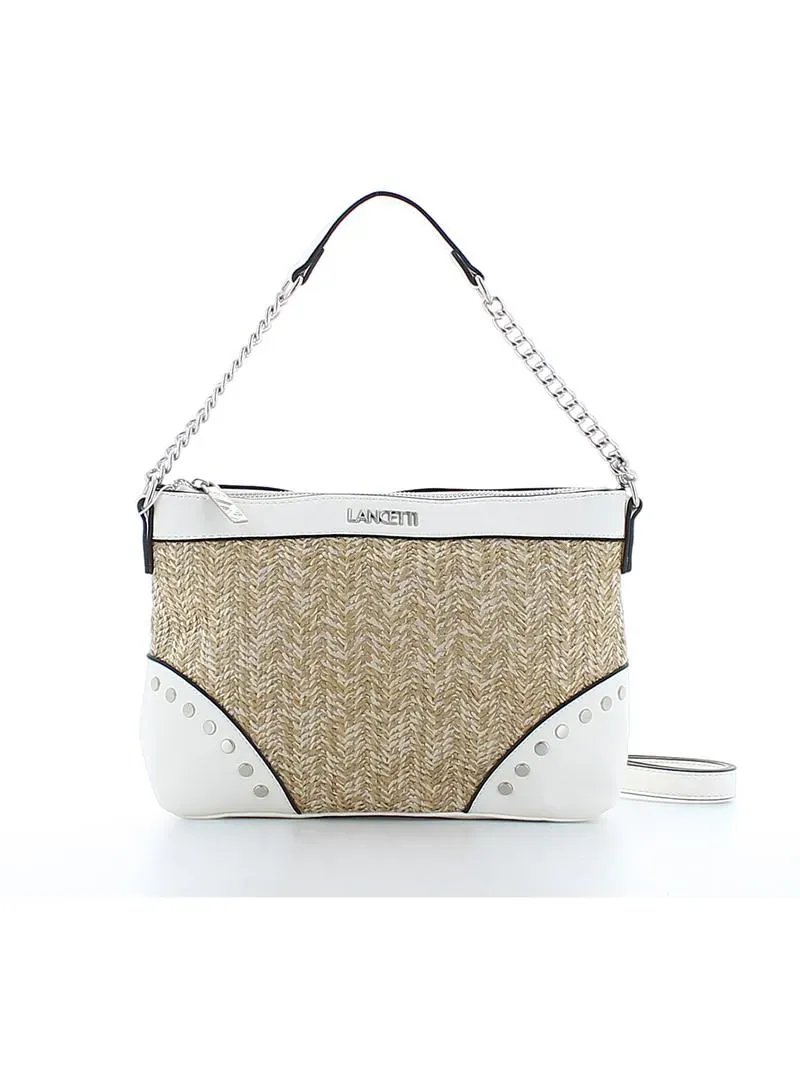 perfume-8f6ea1ecda50 Lancetti — Lancetti Women Crossbody Bag White - 图片 1