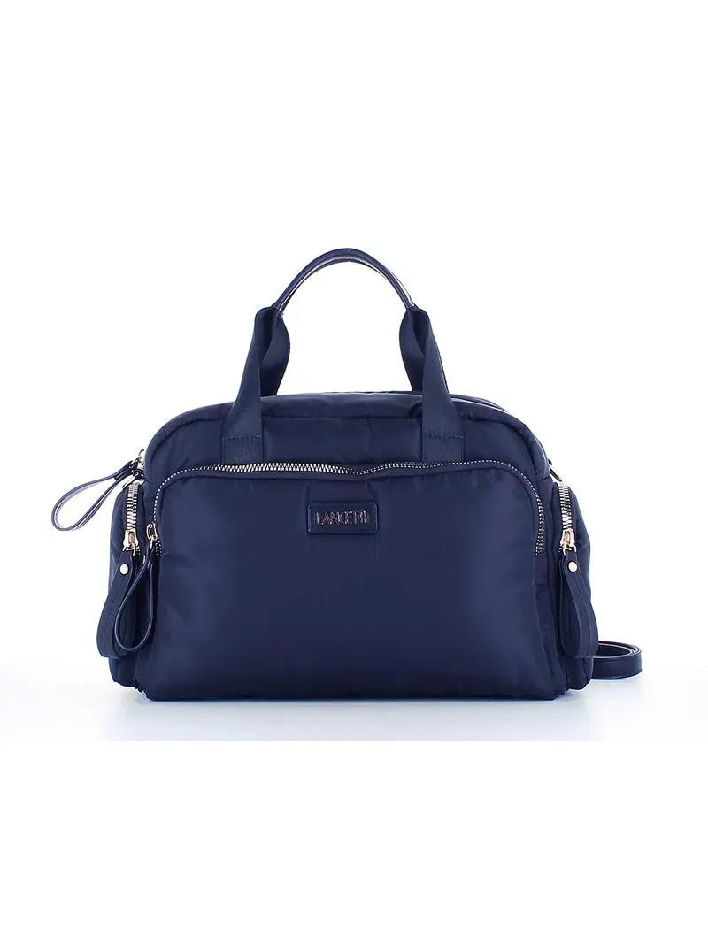 perfume-ab354228508c Lancetti — Lancetti Women Bowling Bag Navy - Image 1