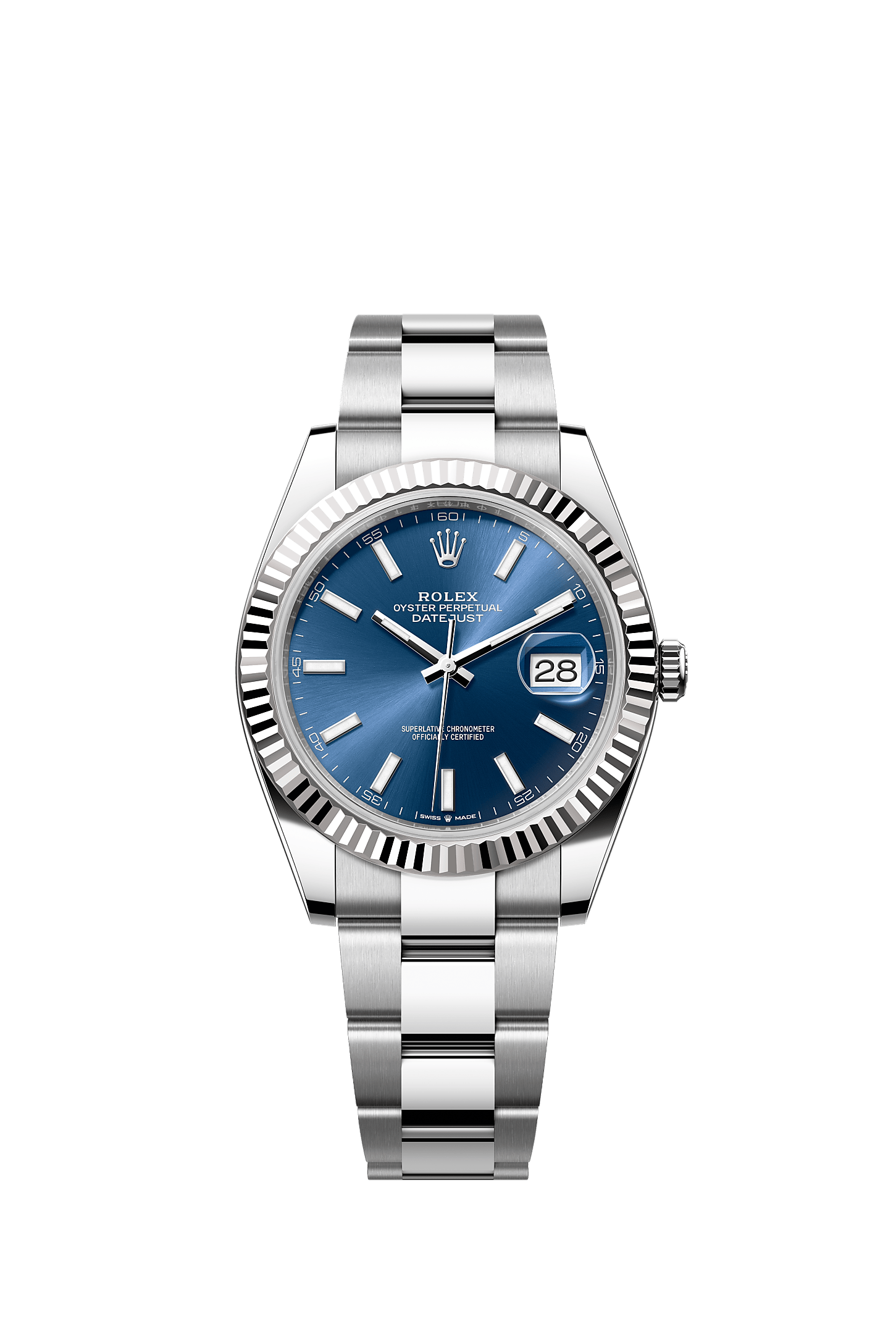 watchimg-0424-dm-20260818174859-001 Rolex — Datejust 41Oyster, 41 mm, Oystersteel and white goldReference 126334 - Image 1